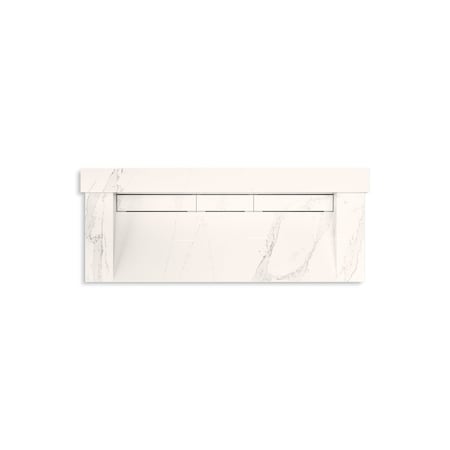 Kohler 60In Wall-Mount Trough Lavatory System With Backsplash In Et Cal Gold 81027-BSS-KEG